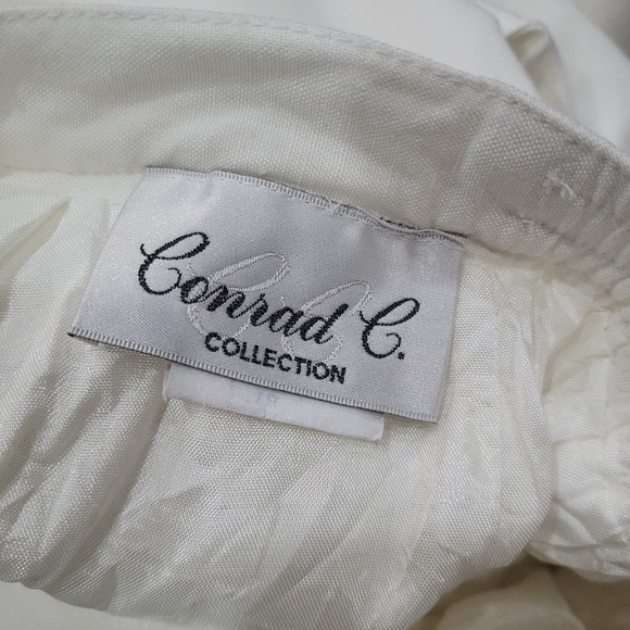 Elegant Vintage White Women's Pants - Picture 5 of 6